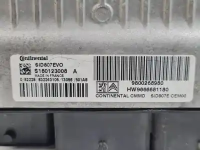 Автозапчасти б/у блок управления двигателем за peugeot 208 9h05 ссылки oem iam s180123008a 9800268980 hw9666681180  Автозапчасти б/у блок управления двигателем за peugeot 208 9h05 ссылки oem iam s180123008a 9800268980 hw9666681180