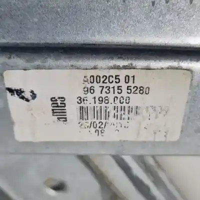 Автозапчасти б/у регулятор стекла переднего левого за peugeot 208 9h05 ссылки oem iam 9673155280  