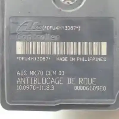 Peça sobressalente para automóvel em segunda mão abs por citroen c2 (jm_) 1.6 referências oem iam 9652182680 10020700164 10097011183 