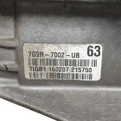 Автозапчасти б/у коробка передач за ford s-max (ca1) qxwb ссылки oem iam 7g9r7002ub  