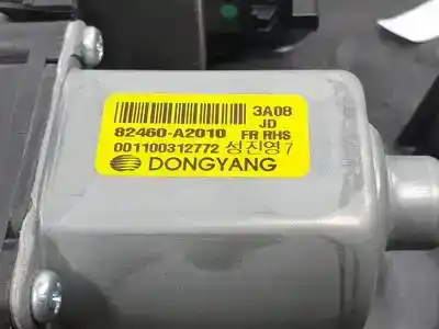 Second-hand car spare part passenger side right window regulator for kia cee´d (jd) d4fc oem iam references 82480a2110  