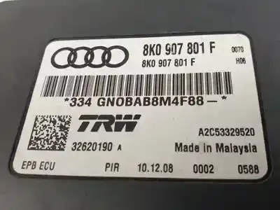Second-hand car spare part electronic module for audi q5 (8r) caha.cglb.cmga oem iam references 8k0907801f 32620190a a2c53329520 