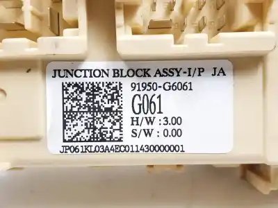 Автозапчастина б/у реле/запоперівник для kia picanto (ja) g4lf посилання на oem iam 91950g6061  