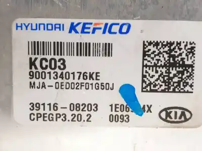 Second-hand car spare part ecu engine control for kia picanto (ja) g4lf oem iam references 3911608203  