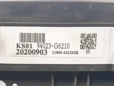 Second-hand car spare part dashboard for kia picanto (ja) g4lf oem iam references 94023g6210  
