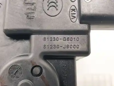 Pezzo di ricambio per auto di seconda mano baule / serratura del cancello per kia picanto (ja) g4lf riferimenti oem iam 81230g6010 81230j9000 