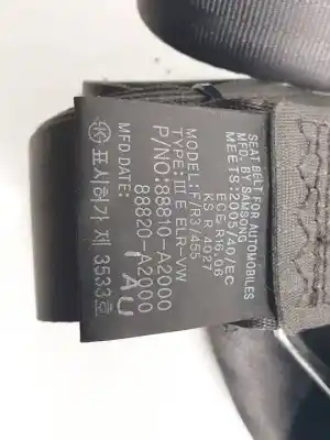 Pezzo di ricambio per auto di seconda mano cintura di sicurezza anteriore sinistra per kia cee´d (jd) d4fc riferimenti oem iam 88810a2000 88820a2000 