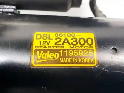 Peça sobressalente para automóvel em segunda mão motor de arranque por kia cee´d (jd) d4fc referências oem iam 361002a300 1195925 