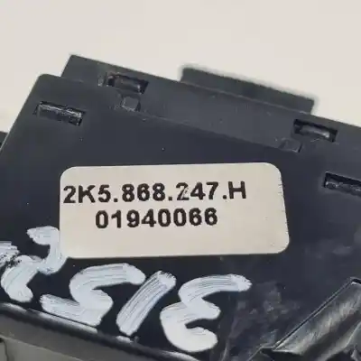 Автозапчасти б/у выключатель левого переднего окна за volkswagen caddy ocio (sa) (03.2015) dfsd ссылки oem iam 2k5868247h  