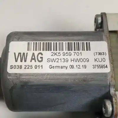 Second-hand car spare part driver left window regulator for volkswagen caddy ocio (sa) (03.2015) dfsd oem iam references 2k5837461 5k0959793 2k5959701 