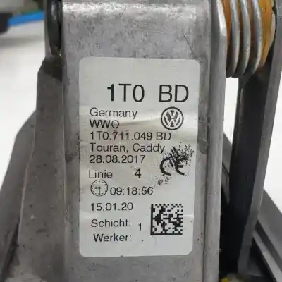 Автозапчасти б/у рычаг переключения передач за volkswagen caddy ocio (sa) (03.2015) dfsd ссылки oem iam 1t0711049bd 5 velocidades 