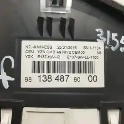 Peça sobressalente para automóvel em segunda mão quadrante por peugeot 208 hm01.hmz referências oem iam 9813848780  
