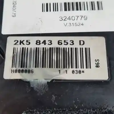 Second-hand car spare part left side door lock for volkswagen caddy ocio (sa) (03.2015) dfsd oem iam references 2k5843653d  
