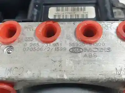 Peça sobressalente para automóvel em segunda mão abs por kia cee´d (ed) d4fb referências oem iam 589201h300 0265231951 0265800637 