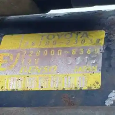 Автозапчастина б/у двигун запускається для toyota yaris (ncp1/nlp1/scp1) 1szfe посилання на oem iam 2810023030 2280008360 