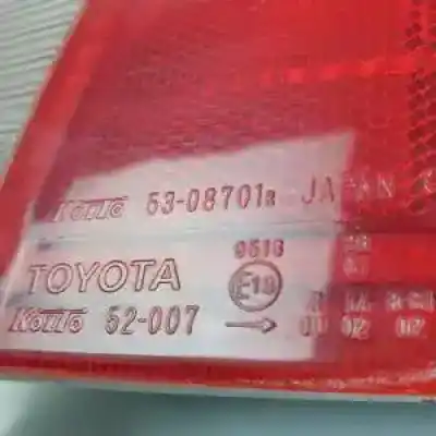 Pezzo di ricambio per auto di seconda mano luci posteriori destra per toyota yaris (ncp1/nlp1/scp1) 1szfe riferimenti oem iam 5308701r  