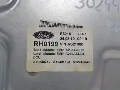 Автозапчасти б/у регулятор стекла переднего правого за ford focus lim. (cb4) focus lim. (cb4) (2007 - 2011) ссылки oem iam 4m51a045h16a  