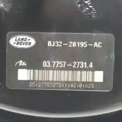 Peça sobressalente para automóvel em segunda mão servo freio por land rover range rover evoque 224dt referências oem iam bj322b195ac 03775727314 