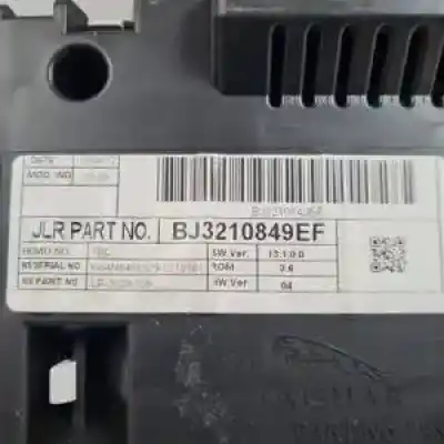 Second-hand car spare part dashboard for land rover range rover evoque 224dt oem iam references bj3210849ef lr0029105 