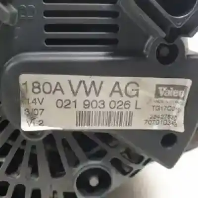 Автозапчастина б/у генератор для volkswagen passat variant (3c5) bmr посилання на oem iam 021903026l tg17c019 2542783d 