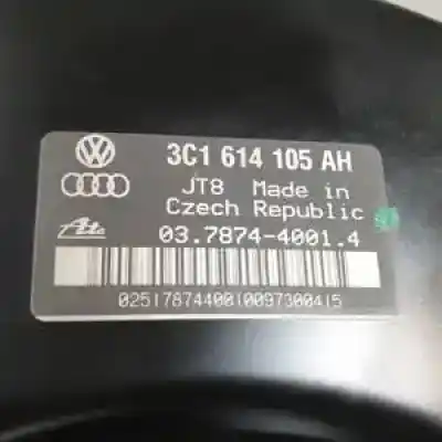 Second-hand car spare part brake servo for volkswagen passat variant (3c5) bmr oem iam references 3c1614105ah 03787440014 