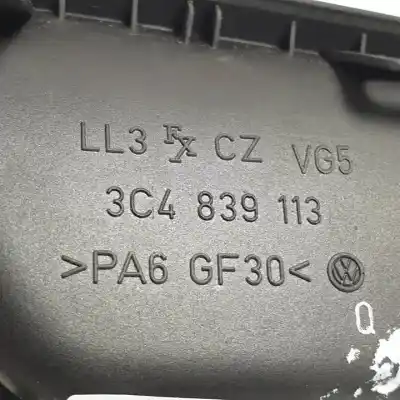 Автозапчасти б/у левая задняя внутренняя ручка за volkswagen passat variant (3c5) bmr ссылки oem iam 3c4839113  