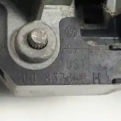 Автозапчасти б/у левая передняя наружная ручка за volkswagen passat variant (3c5) bmr ссылки oem iam 3c0837885h  