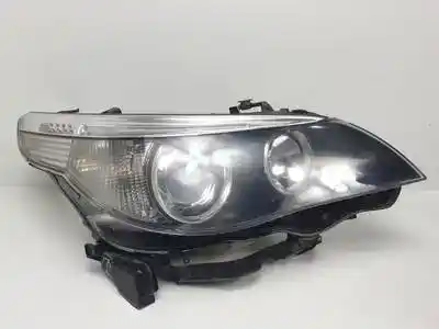Second-hand car spare part Right Headlight for BMW 5 (E60) 520 I OEM IAM references 162396 XENON 5DV00900000 