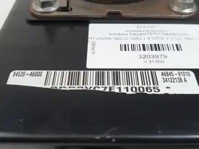 Автозапчастина б/у передня права подушка безопасности для hyundai i30cw (gd) d4fb посилання на oem iam 84530a6000 a684591010 