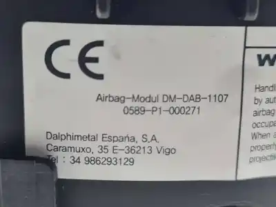 Автозапчастина б/у передня ліва подушка безопасности для hyundai i30cw (gd) d4fb посилання на oem iam 0589p1000271  