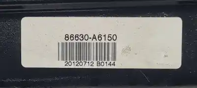 Автозапчастина б/у підсилення заднього бампера для hyundai i30cw (gd) d4fb посилання на oem iam 86630a6150  