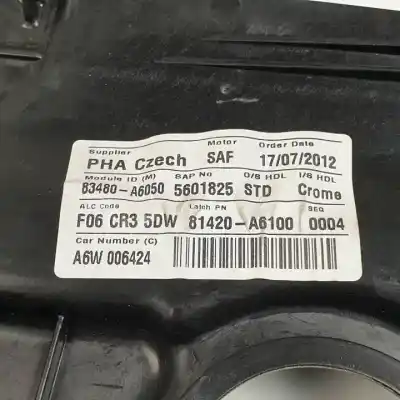 Автозапчастина б/у регулятор скла заднього правого для hyundai i30cw (gd) d4fb посилання на oem iam 83480a6050  