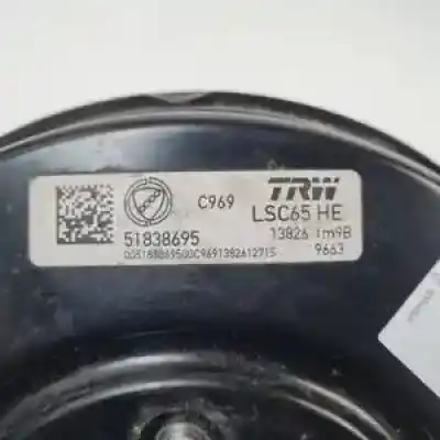 Автозапчастина б/у гальмівний серво для ford ka (ccu) fp4.169a4000 посилання на oem iam 51838695 lsc65he 