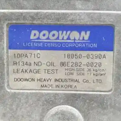 Second-hand car spare part air conditioning compressor for ssangyong rodius d/d27dt oem iam references 180500390a  