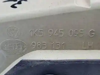 Second-hand car spare part left tailgate light for volkswagen jetta (1k2) bkc oem iam references 1k5945095g  