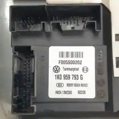 Second-hand car spare part driver left window regulator for volkswagen jetta (1k2) bkc oem iam references 1k5837401p  