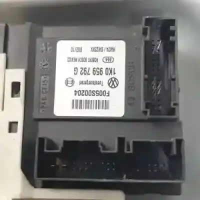 Second-hand car spare part passenger side right window regulator for volkswagen jetta (1k2) bkc oem iam references 1k5837402p  