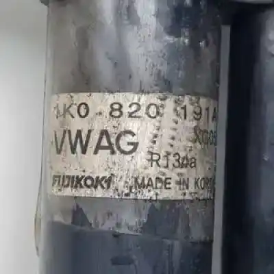 Автозапчастина б/у конденсат/радіатор кондиционера для volkswagen jetta (1k2) bkc посилання на oem iam 1k0820191a  
