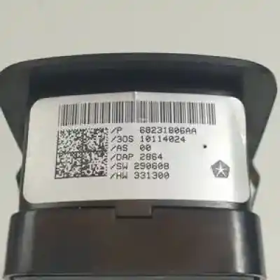 Peça sobressalente para automóvel em segunda mão botão / interruptor elevador vidro dianteiro esquerdo por jeep cherokee (kl) ebt.yrh referências oem iam 68231806aa  