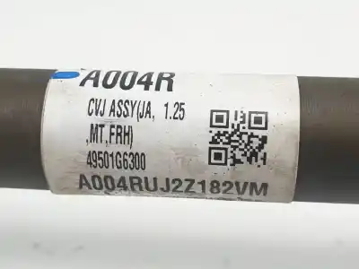 Second-hand car spare part front right transmission for kia picanto (ja) g4lf oem iam references 49501g6300  