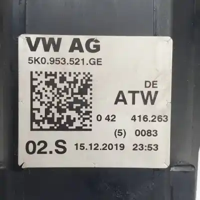 Автозапчастина б/у перерівний контроль для volkswagen caddy ocio (sa) (03.2015) dfsd посилання на oem iam 5k0953521ge 5k0953502k 