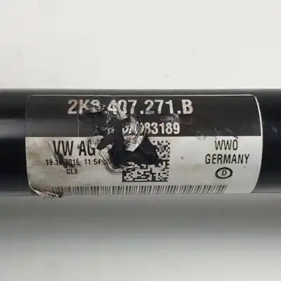 Автозапчастина б/у передня ліва трансмісія для volkswagen caddy ocio (sa) (03.2015) dfsd посилання на oem iam 2k3407271b  