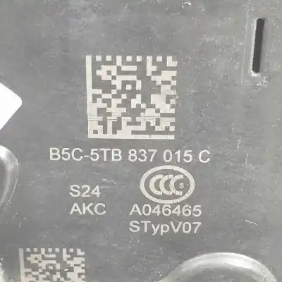 Second-hand car spare part left front door lock for volkswagen caddy ocio (sa) (03.2015) dfsd oem iam references b5c5tb837015c  