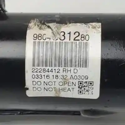 Peça sobressalente para automóvel em segunda mão amortecedor dianteiro direito por peugeot 208 hm01.hmz referências oem iam   