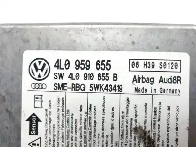 Pièce détachée automobile d'occasion boitier de commande d'airbag pour audi q7 (4l) bug références oem iam 4l0959655 4l0910655b 5wk43419 