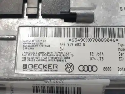 Pièce détachée automobile d'occasion écran multifonctions pour audi q7 (4l) bug références oem iam 4f0919603b  