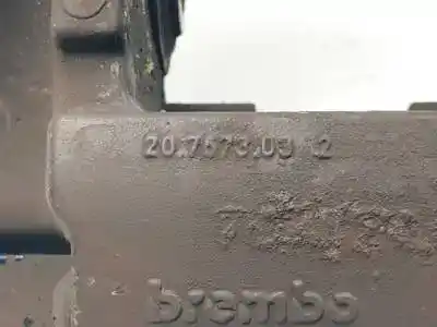 Peça sobressalente para automóvel em segunda mão pinça de travão traseira esquerda por audi q7 (4l) bug referências oem iam 207573032  