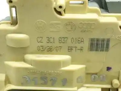 Pièce détachée automobile d'occasion serrure de porte avant droite pour audi q7 (4l) bug références oem iam cz3c1837016a  