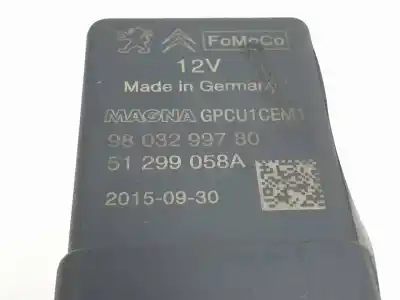 Pezzo di ricambio per auto di seconda mano scatola di preriscaldamento per citroen c4 picasso/spacetourer ah01 riferimenti oem iam 9803299780 51299058a 