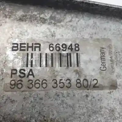 Автозапчастина б/у інтеркулер для peugeot 307 break / sw (s1) rhsdw10ated.rhs посилання на oem iam 9636635380 66948 
